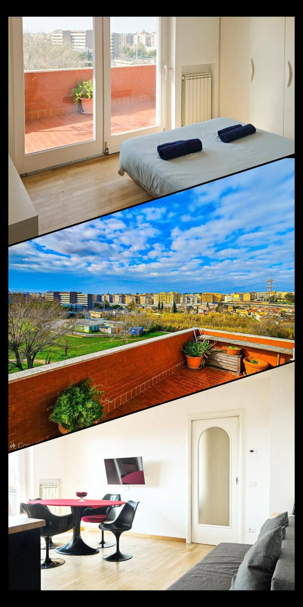Apartment Sunset Terrace Attic Rom